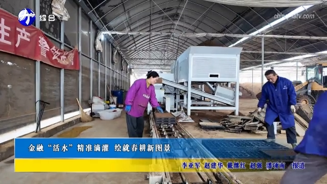 金融“活水”精准滴灌 绘就春耕新图景